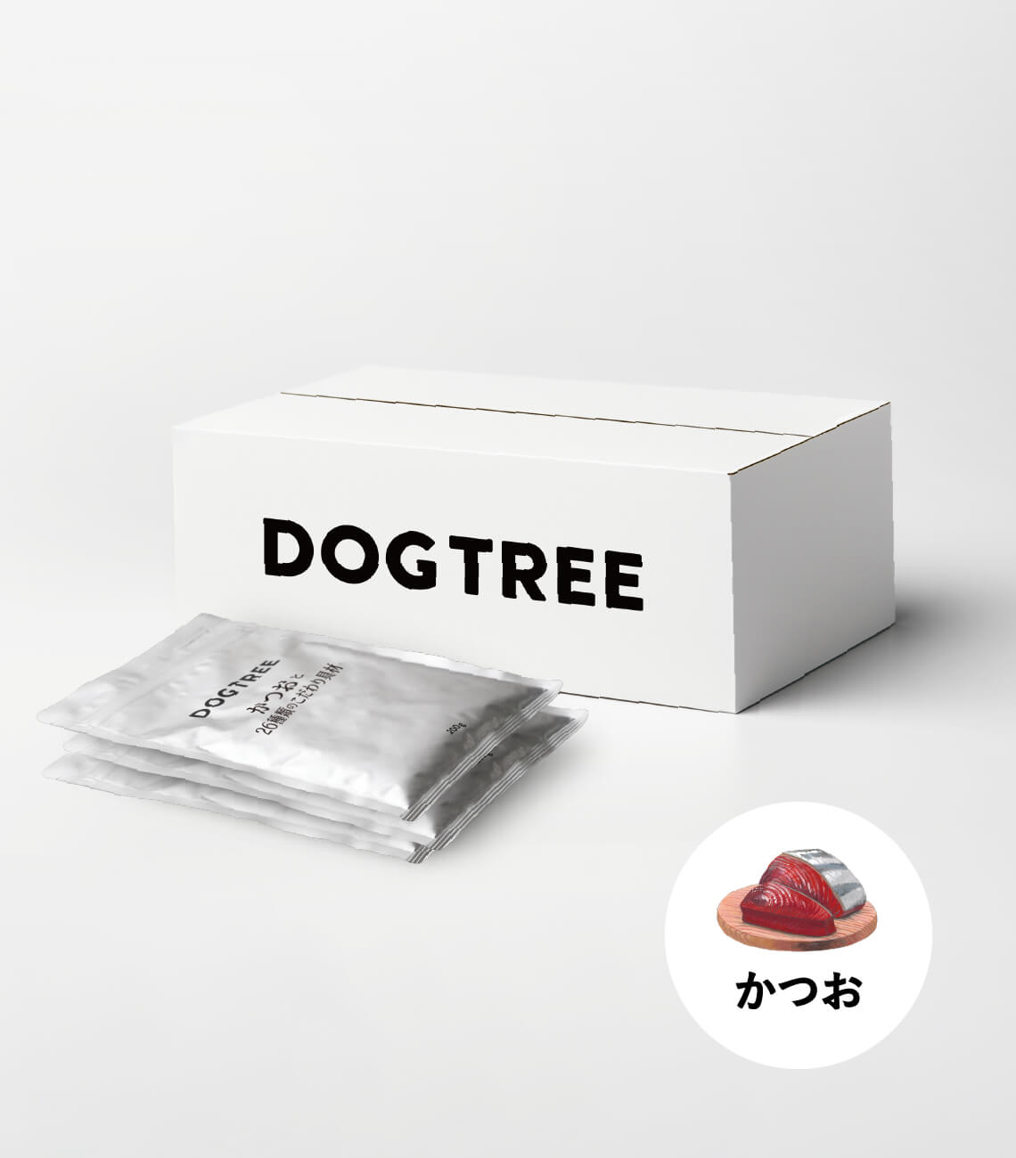 【11%OFF定期便・ドッグフード】かつおと26種類のこだわり具材 600g(200g×3袋)