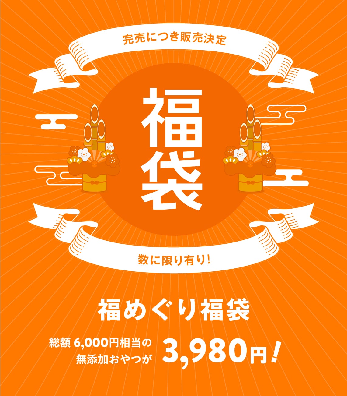 【完売につき販売決定】福めぐり福袋